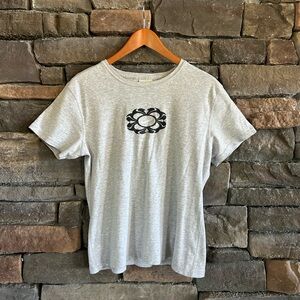 Nike Vintage Y2K Rare Sporty Tennis Prep Nike Swoosh Embellished Graphic Tee